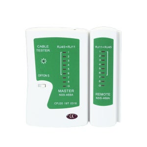 랜테스터기 랜선 테스터기 RJ45 RJ11 UTP 네트워크 랜 케이블 LAN YT-LT9V