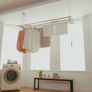 웰렉스 베란다 빨래건조대 천정 천장 빨래건조대 튼튼한 아파트 발코니 스텐