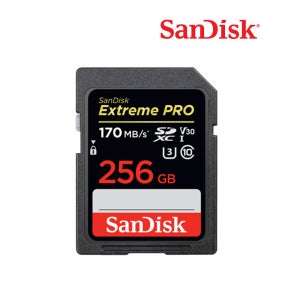 샌디스크 Extreme PRO SDHC/SDXC UHS-I카드 SDXXY 256GB