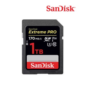 샌디스크 Extreme PRO SDHC/SDXC UHS-I카드 SDXXY 1TB