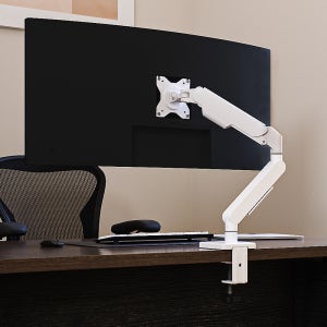 펠로우즈 E1 싱글 모니터암 거치대 틸트강화 모니터 스탠드