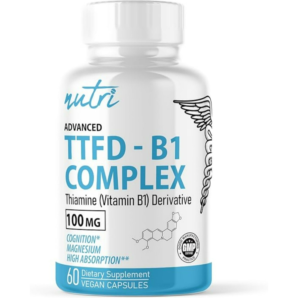 <b>푸르설티아민</b> TTFD 티아민 B1 100mg 60정 x 2개