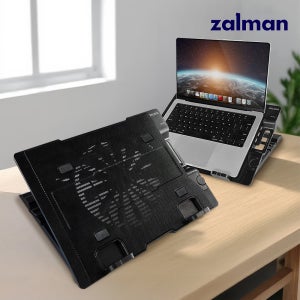 잘만 ZM-NS2000 노트북쿨러 저소음 쿨링 맥북 태블릿 거치대 17인치