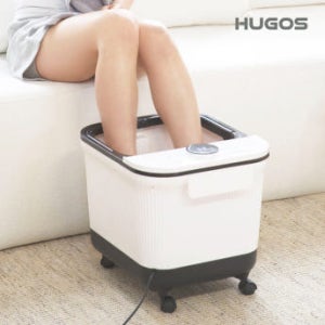 휴고스 습식족욕기 가정용 발마사지 지압 발관리 풋스파 족탕기 각탕기 찜질 대용량 20L