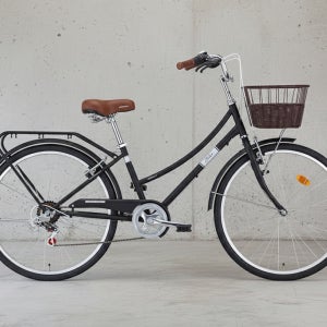 스마트 클로이 26치 여성용 자전거 시티 바구니