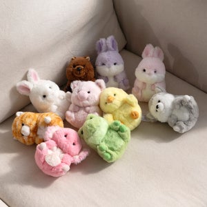 롤리펫 동물 애착인형 토끼 개구리 돼지 고양이 우파루파 힐링 데스크 홈데코 인테리어소품