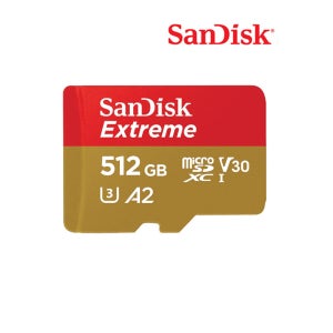 샌디스크 Sandisk EXTREME microSDXC UHS-I 512GB