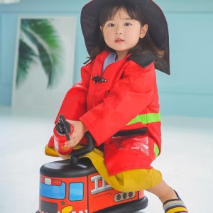 [코레카] 소방차 붕붕카 무소음 어린이 자동차 실내장난감