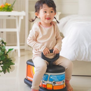 [코레카] 우체국택배 붕붕카 무소음 어린이 자동차 실내장난감