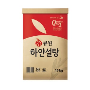 삼양사 큐원 하얀설탕 15kg 업소용 식당용 대용량 도매