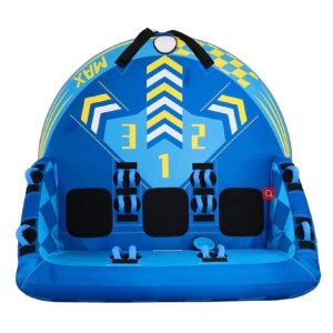 에어보트 서핑 수상 스키 플라잉 고무 패드 낚시 카약 고무보트 레드 3인용