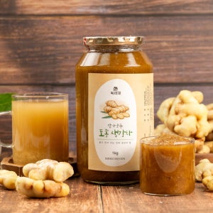 싸리재 갈아만든 국산 토종 생강차 1kg 진한 수제 생강청