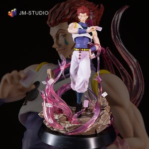 헌터x헌터 히소카 피규어 히소카 GK 피규어 하이퀄리티 32cm 얼굴 변형