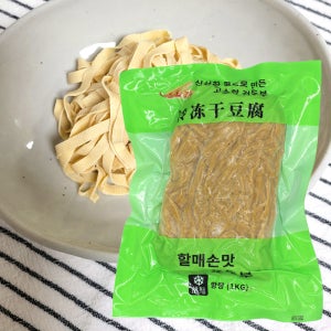 냉동 건두부면 1kg 포두부면