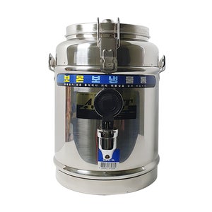 국산 304스텐 물통 대형 업소용 이동식 보온 보냉 통 25L