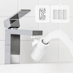 해피달링 시그니처 워터탭 회전 수도꼭지 아기 비데 수전 교체 필터 3p 세트