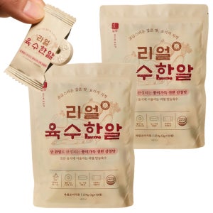 70정+70정 코인 육수 한알 동전 만능 육수 팩 링 고체 만능 명장 조미료 개별포장