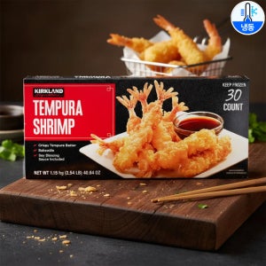 코스트코 커클랜드 시그니처 덴푸라 쉬림프 1.15kg 새우튀김