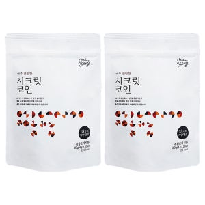 시크릿 코인 육수 한알 편안한 맛 20알 2팩 한 알 자연 백년 고체 명장 천연 조미료