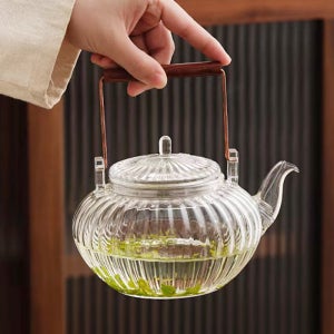 엔틱 티팟 티메이커 내열유리 주전자 600ml