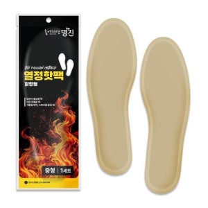 명진 핫팩 열정핫팩 깔창형 중형 100g 30EA