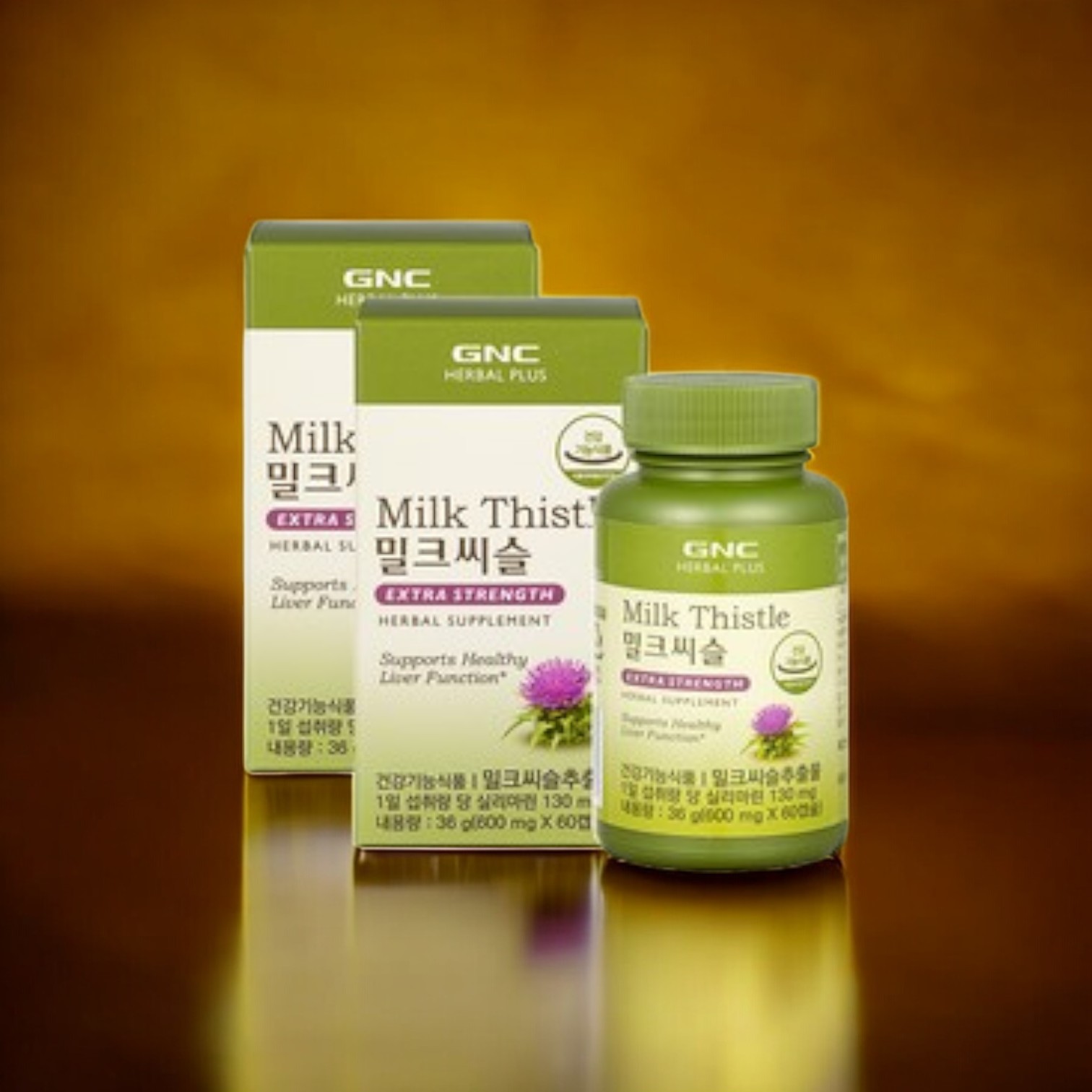 GNCHERBALPLUS 밀크씨슬 2개 <b>피로</b>회복 컨디션 항산화 60정