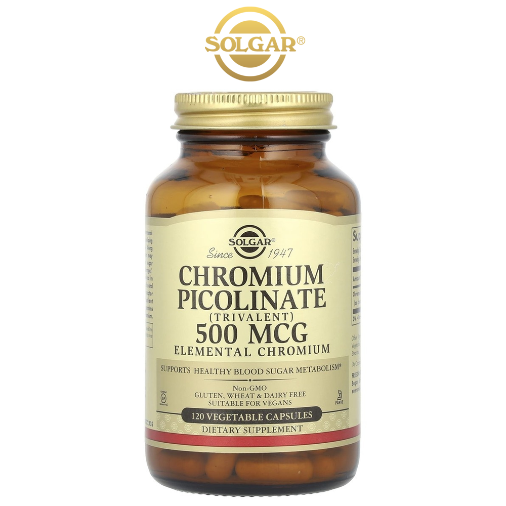 <b>크로뮴 피콜리네이트 500mcg</b> 120베지캡슐 솔가