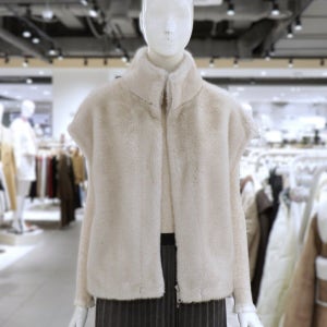 에코퍼 하이넥 집업 YM5SV203