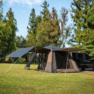 제드 트윈오토듀얼팔레스 실타프 세트 대형 원터치 텐트 투싼~카니발 도킹