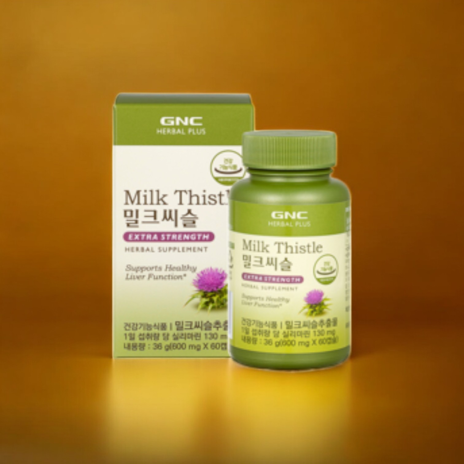 GNCHERBALPLUS 밀크씨슬 1개 <b>피로</b>회복 컨디션 영양 건강 60정