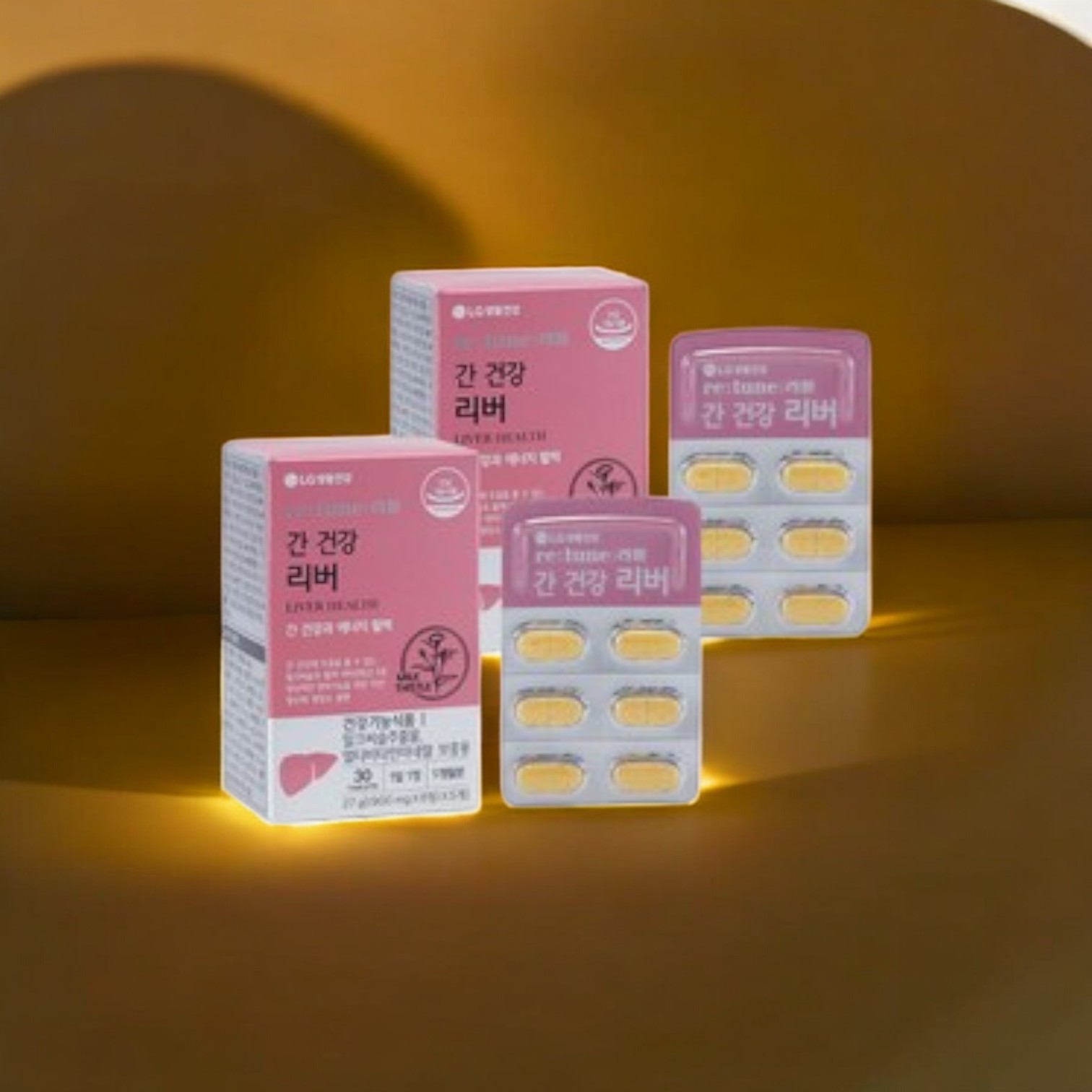리튠 간 건강 리버 <b>피로</b>회복 컨디션 30정 2개