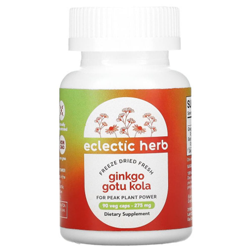 <b>이클레틱 인스티튜션</b> 신선 동결 건조 은행나무 275mg 베지캡슐 90정