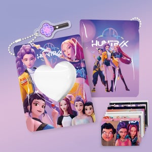 K-POP 데몬헌터스 포토카드 앨범 보관함 케이스 헌트릭스 사자보이즈 선물 케데헌