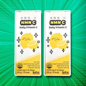 리얼케어 NMNC NMN-C MNM NMN C 엔엠엔씨 엔엠엔 내돈내산 후기 20포 +미니 약통