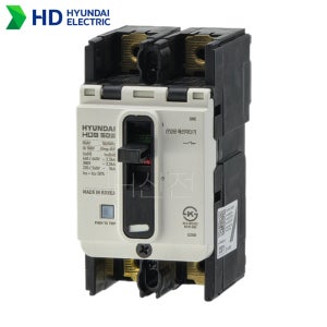현대일렉트릭 HDB50S 2P 20A 배선용차단기 MCCB