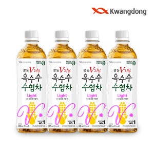 (광동 직영) 옥수수수염차 light 500ml 20입+20입 (유 무라벨 랜덤)