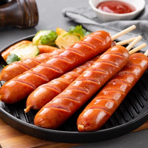 흑닭 더 빅 포크 소시지120g 5팩 단백질 후랑크 소세지