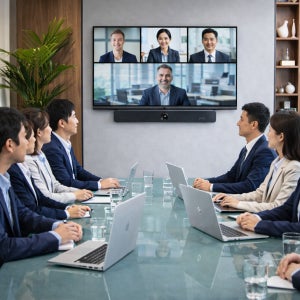 HP 폴리 스튜디오 X52 USB 중형 회의실 화상회의 비디오바 8D8K2AA