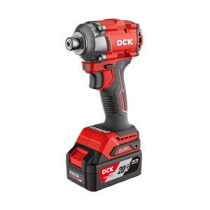 DCK 충전임팩드라이버 임팩트드릴 20V 4.0Ah 배터리2개세트 KDPL198