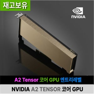 NVIDIA A2 Tensor 코어 GPU 엔트리 레벨 서버 AI