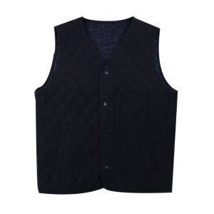 중년 남성 패딩 베스트 방풍 다운조끼 따뜻한 겨울 남자 경량 조끼