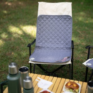 다용도 의자 사무실 캠핑 소파 침대 전기방석 220V 2인용, 50x90cm, 그레이