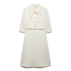 나이스클랍 자켓형 플레어 원피스 N254MWO912