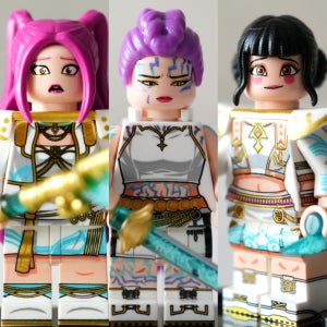 헌트릭스 케데헌 각성 버전 set3 커스텀 브릭 레고호환미니피규어 조이 루미 미라