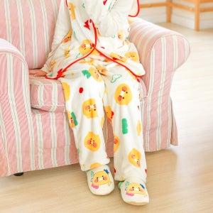 카카오프렌즈 코지 수면바지 극세사 파자마 잠옷