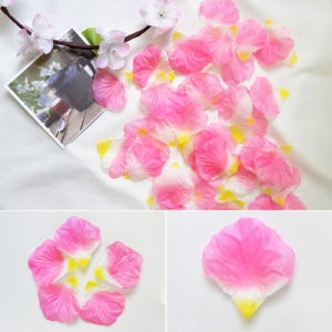 축하합니다 플라워샤워 컨페티 벚꽃핑크 조화꽃잎 꽃가루 웨딩 프로포즈 이벤트