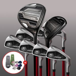 야마하 리믹스 VD40 스틸 아이언세트 7개+마제스티 컨퀘스트 우드 유틸 택1+용품세트