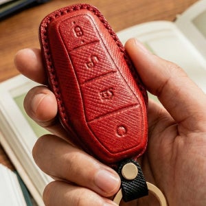 까사몬타 BYD 비야디 아토3 씨라이언7 씰 차 키 케이스 커버 가죽 홀더