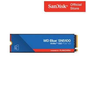 WD Blue SN5100 M.2 NVMe SSD 1TB (WDS100T5B0E) ( AS 5년)