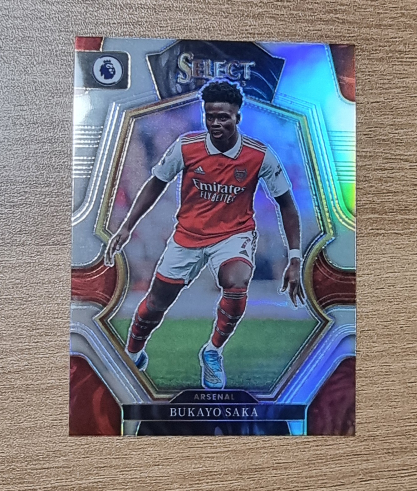 부카요 사카 2022-23 Panini Select Premier League SILVER PRIZM Bukayo Saka No-190 축구카드
